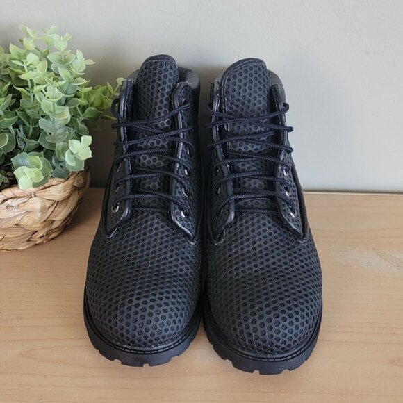 Timberland Vent Tech Hive Honeycomb Triple Black 6 Inch Classic Premium Boots 3 - Picture 4 of 14